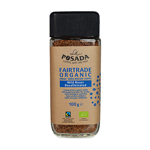 La Posada Decaff Snabbkaffe Koffeinfri  100g